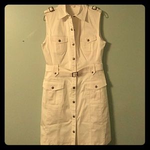 Calvin Klein cream dress